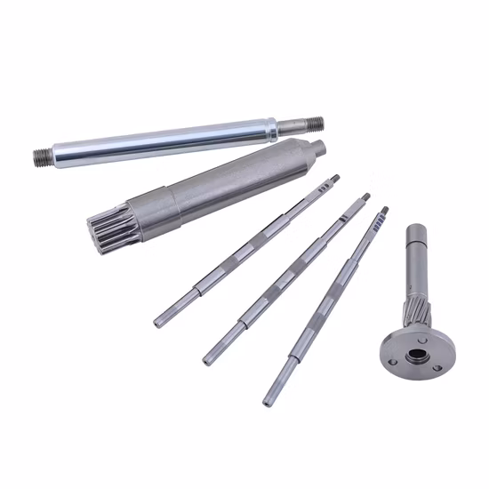 Precision Transmission /Drive/Axle/Auto/Spline/Machinery Parts/ Rotor Gear Customized Machining Shaft Auto Parts